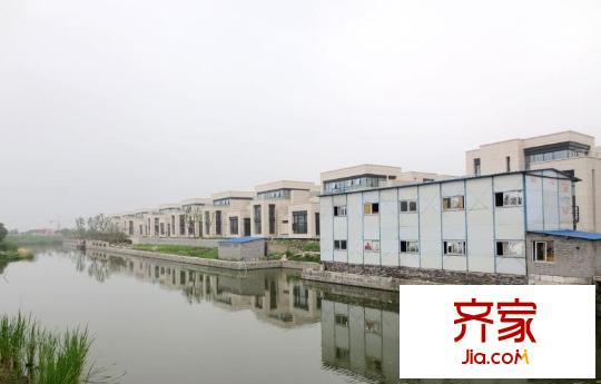 錢湖沐橋外景圖 