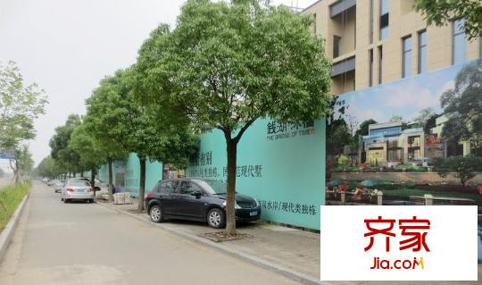 錢湖沐橋外景圖 