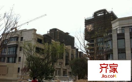 雅戈?duì)栃潞＞盎▓@別墅外景圖 