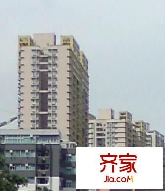 共和西电梯楼外景图