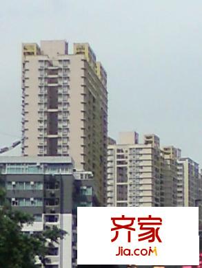 共和西电梯楼外景图