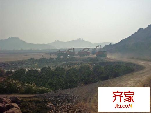 陽光海灣高爾夫球場區(qū)域?qū)嵕埃?011年2月15日）