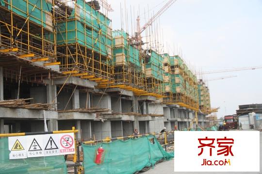 萬象府工程進(jìn)度圖（2015-8-18）