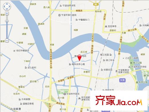 維科上院姚江府交通圖