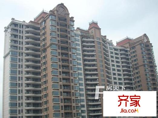 汇景新城中央庭园外景图