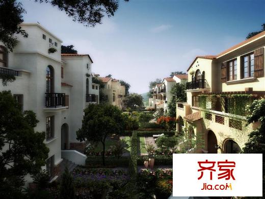 雅戈爾香湖灣外景圖庭院外景效果圖