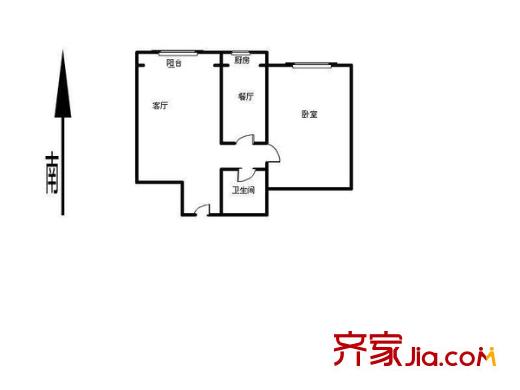 金杰里 0室 戶型圖