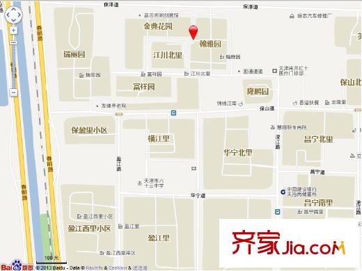 金典花園交通圖