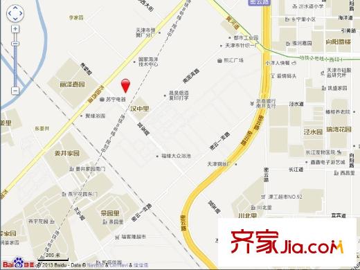 漢中里交通圖