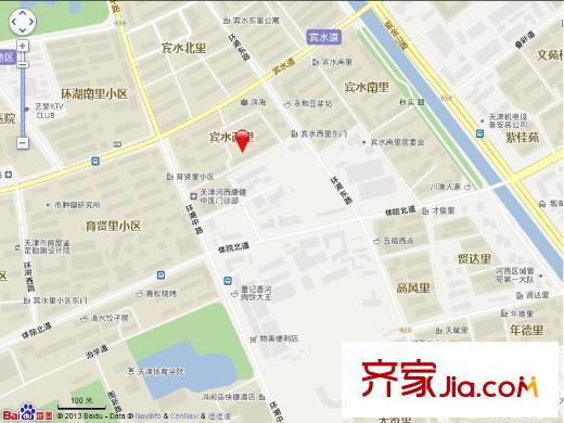 賓水西里交通圖