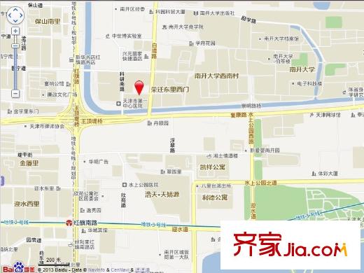 榮遷西里交通圖