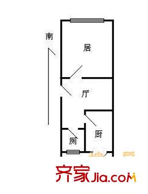 陽明里戶型圖戶型圖 1室1廳1衛(wèi)1廚