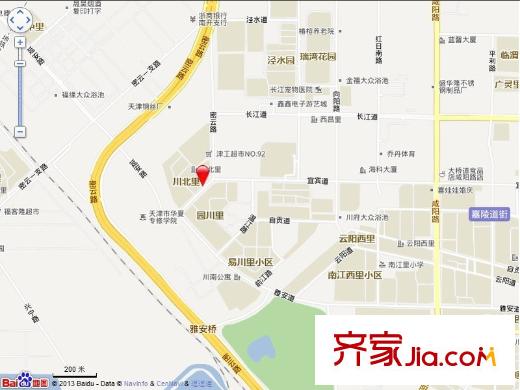 川北里交通圖