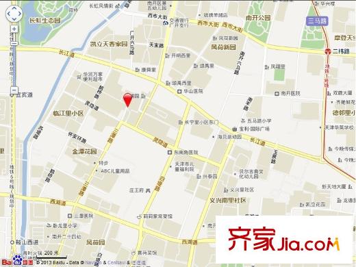 星瀾園交通圖