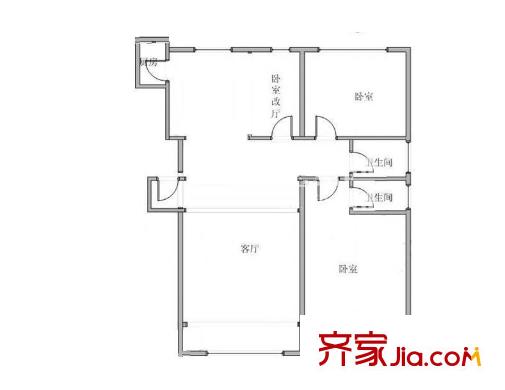 桂荷園 0室 戶型圖