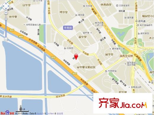 安華里交通圖