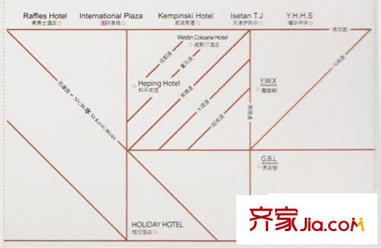 西康路36號別墅交通圖