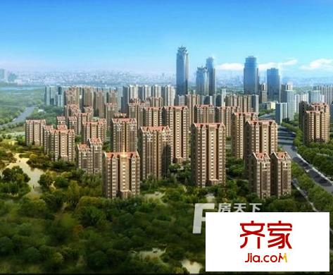世茂生態(tài)城別墅外景圖