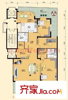 方正山海天戶型圖BC1-4BC2-4 3室2廳2衛(wèi)
