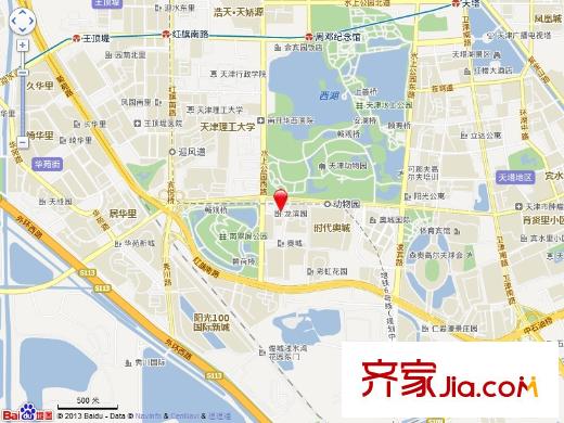 方正山海天交通圖