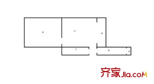 西青道樓戶型圖戶型圖 1室1廳1衛(wèi)1廚