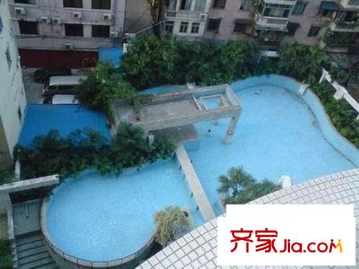 亿海湾配套图 泳池