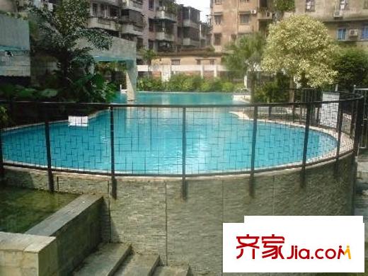 亿海湾配套图 泳池