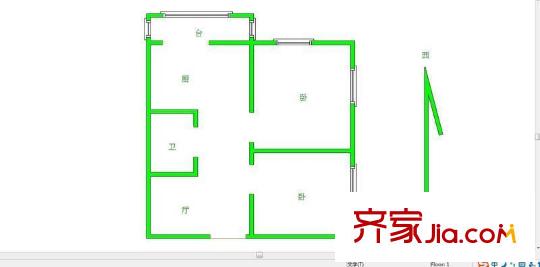 永進(jìn)樓?紅橋區(qū) 2室 戶型圖