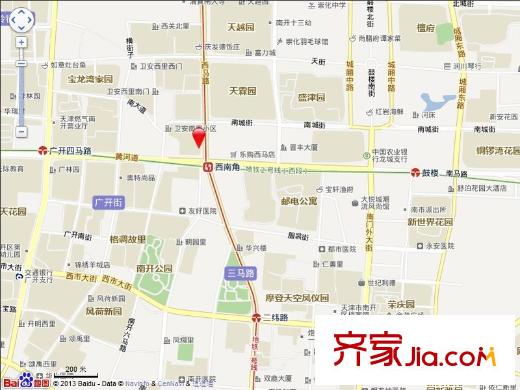 衛(wèi)安南里交通圖