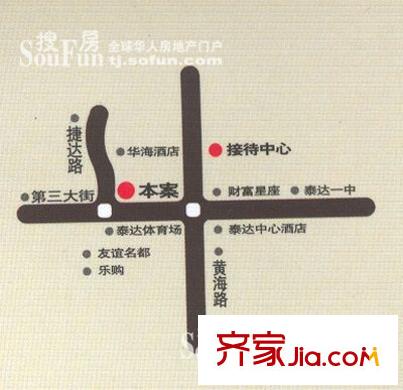 捷達(dá)園交通圖