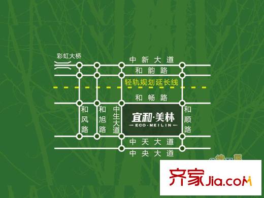 宜和美林交通圖