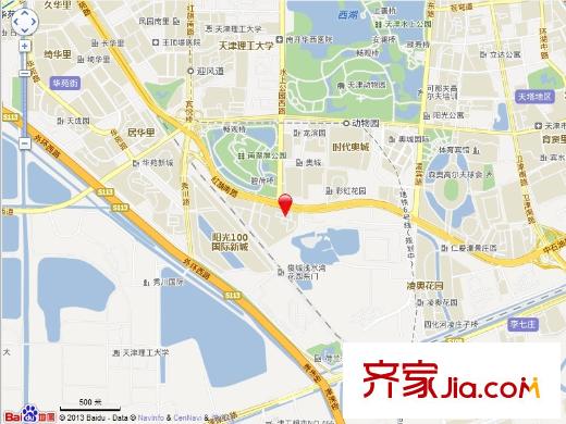 金合園交通圖