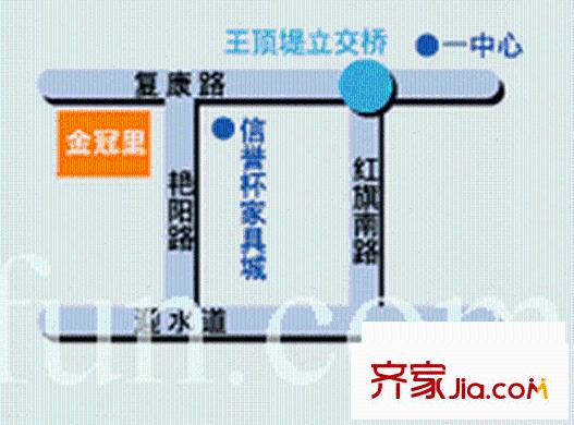 金冠里交通圖