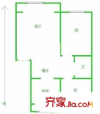 金海灣花園 2室 戶型圖