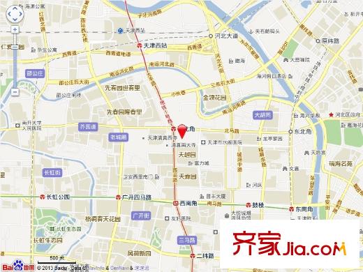 天康園交通圖
