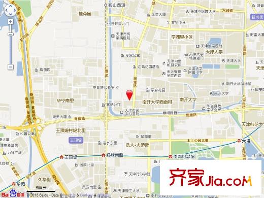 航天北里交通圖