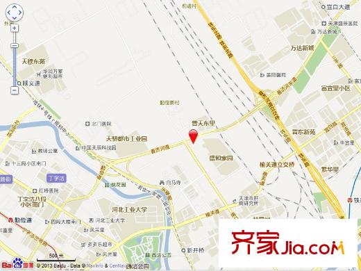 盛和家園交通圖