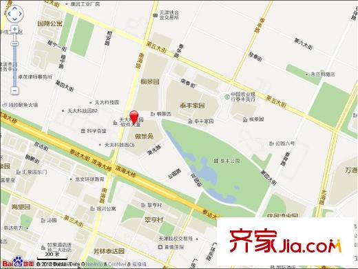 傲景觀瀾交通圖