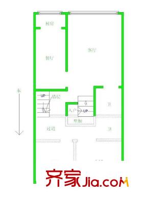 翠湖溫泉花園戶型圖戶型圖 3室2廳2衛(wèi)1廚