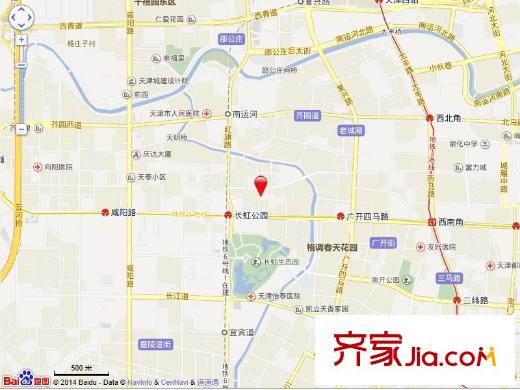 幸福北里交通圖