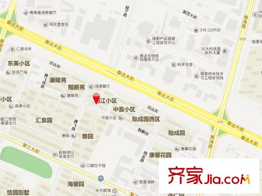 南江小區(qū)交通圖