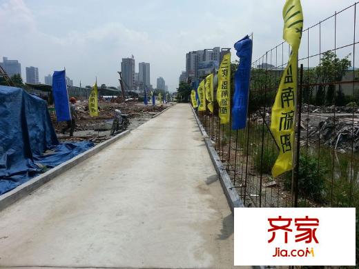 盛南新都园林实景2013-11-26