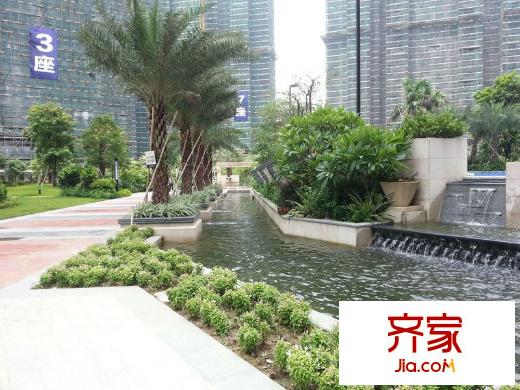 盛南新都园林实景2013-11-26