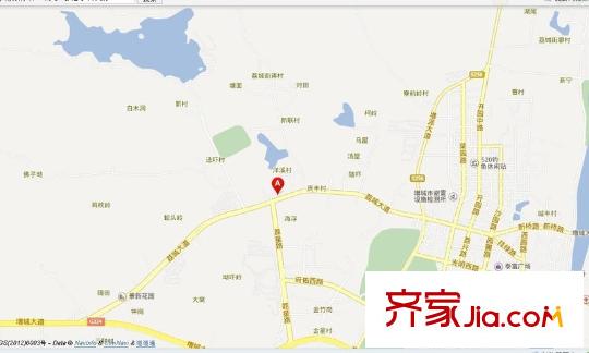 增城雅居乐御宾府交通图