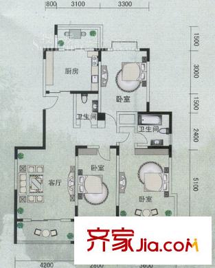 虹畔馨苑戶型圖