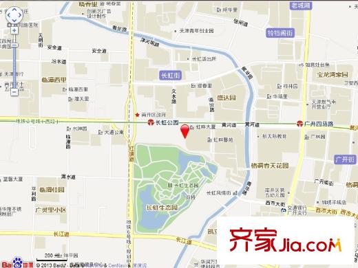 虹畔馨苑交通圖