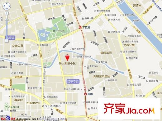 景興西里交通圖