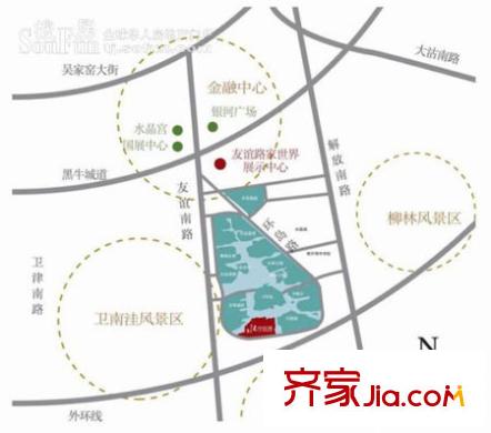 水岸江南交通圖