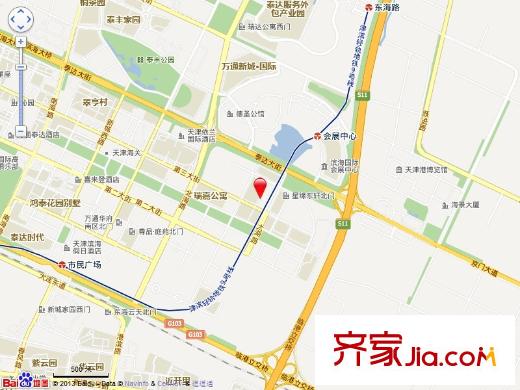 天保星緣軒交通圖