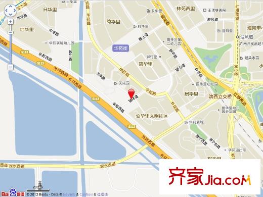 天華里交通圖